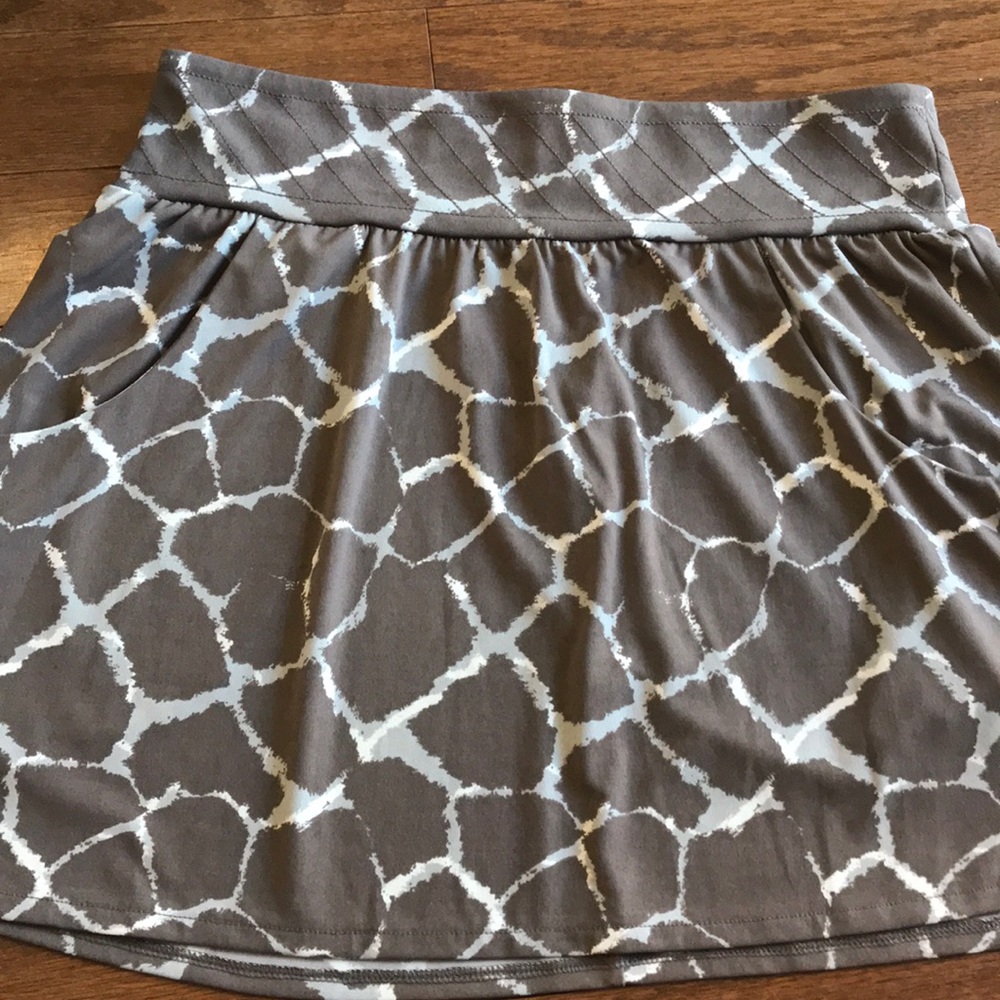 Banana Republic patterned mini skirt SZ small